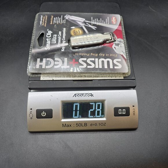Swiss Tech Smart Clip Personal Care Key Ring Companion 7-in-1 Multi Tool NIP - Picture 9 of 9